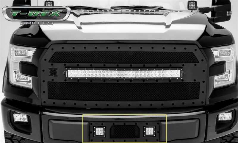 Stealth Torch Series LED Light Bumper Grille 6325731-BR